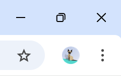 浏览器顶部右侧